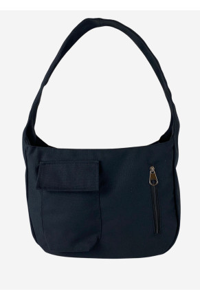 Hobo Canvas Casual Bag Black