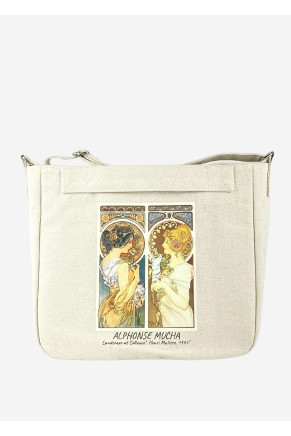 Classic Art Canvas Bag, Alphonse Mucha