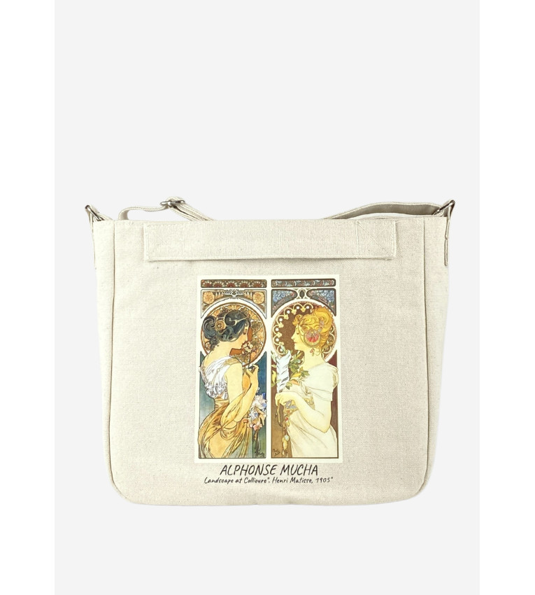 Classic Art Canvas Bag, Alphonse Mucha