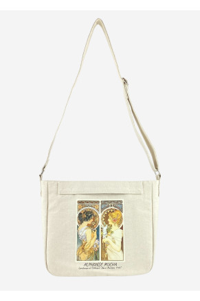 Classic Art Canvas Bag, Alphonse Mucha