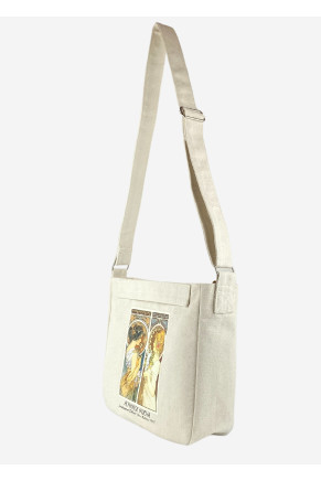 Classic Art Canvas Bag, Alphonse Mucha