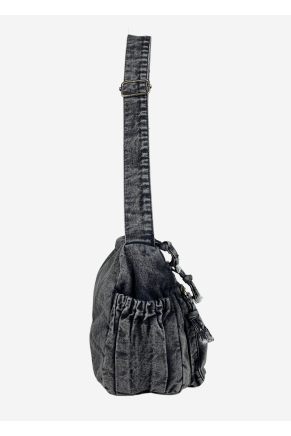 Casual Denim Bag Gray