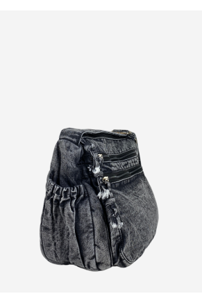 Casual Denim Bag Gray