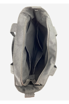Versatile Multi Pockets Tote Bag Black