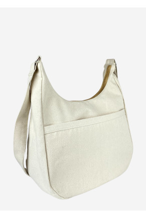 Crescent Canvas Bag