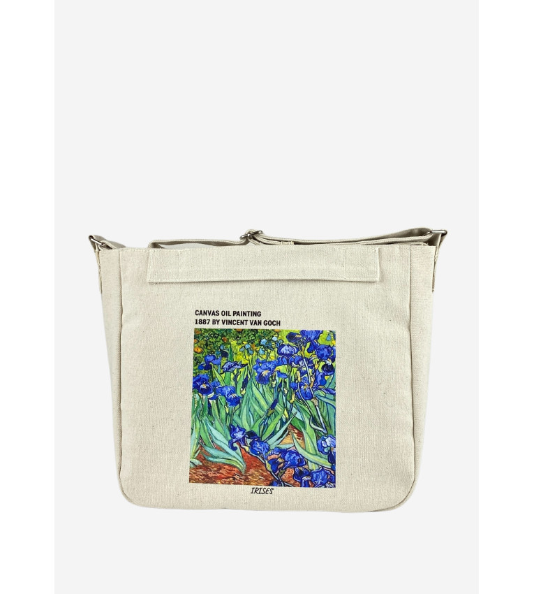 Classic Art Canvas Bag, Van Gogh Irises