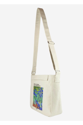 Classic Art Canvas Bag, Van Gogh Irises